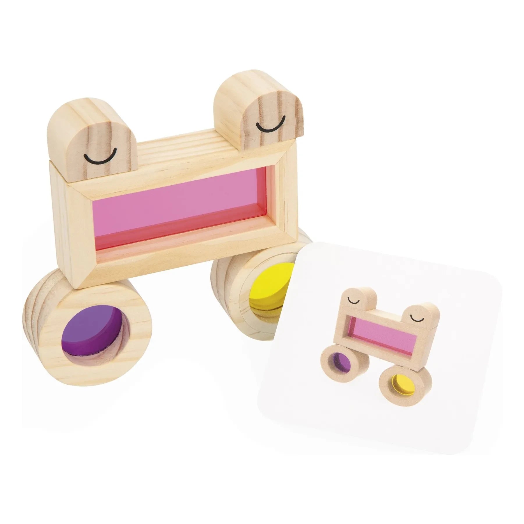 Janod - Translucent sensory blocks