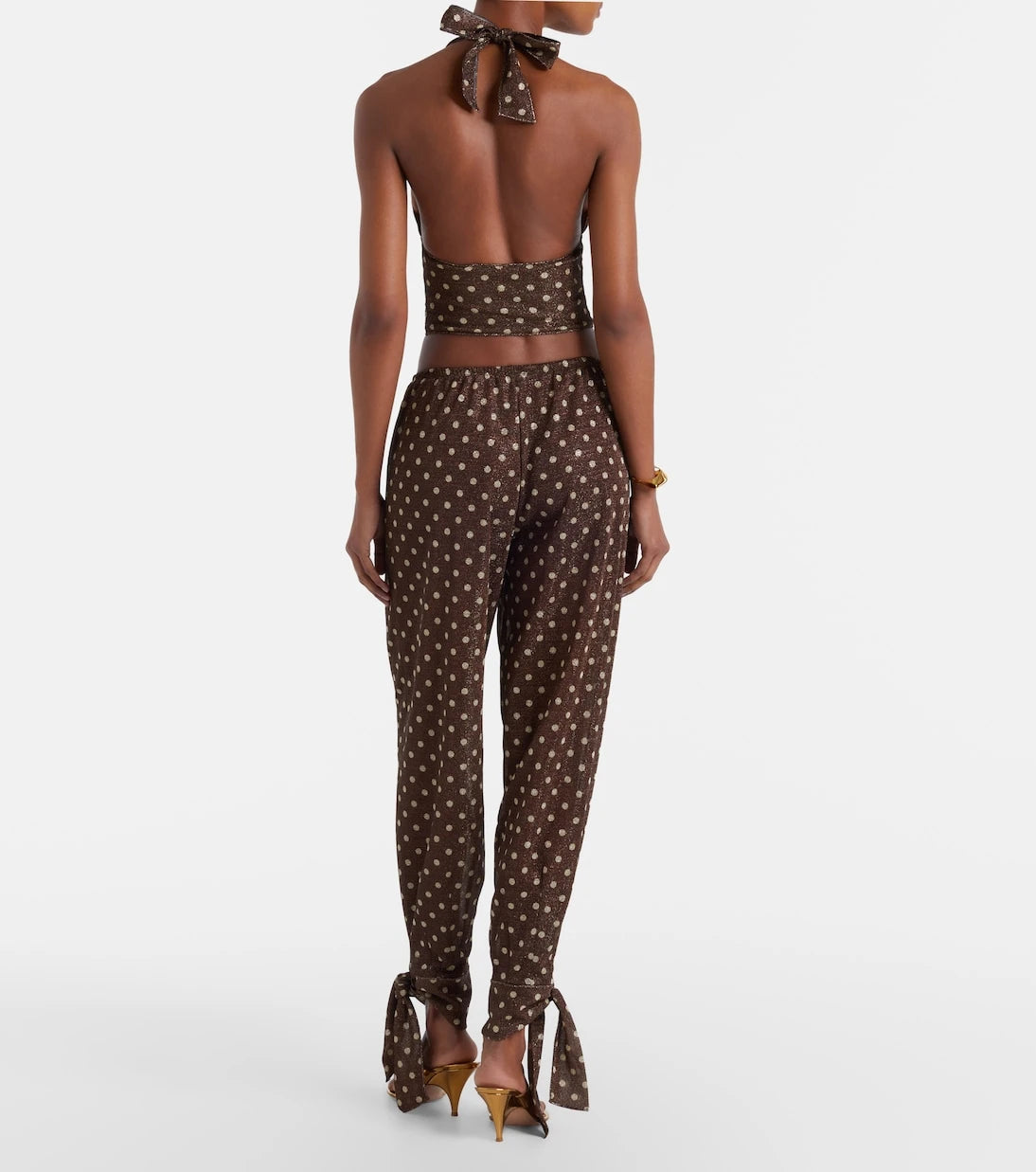 Oséree - Lumière polka-dot tapered pants