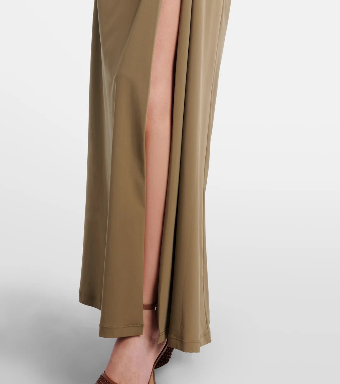 Christopher Esber - Orbit ruched maxi dress