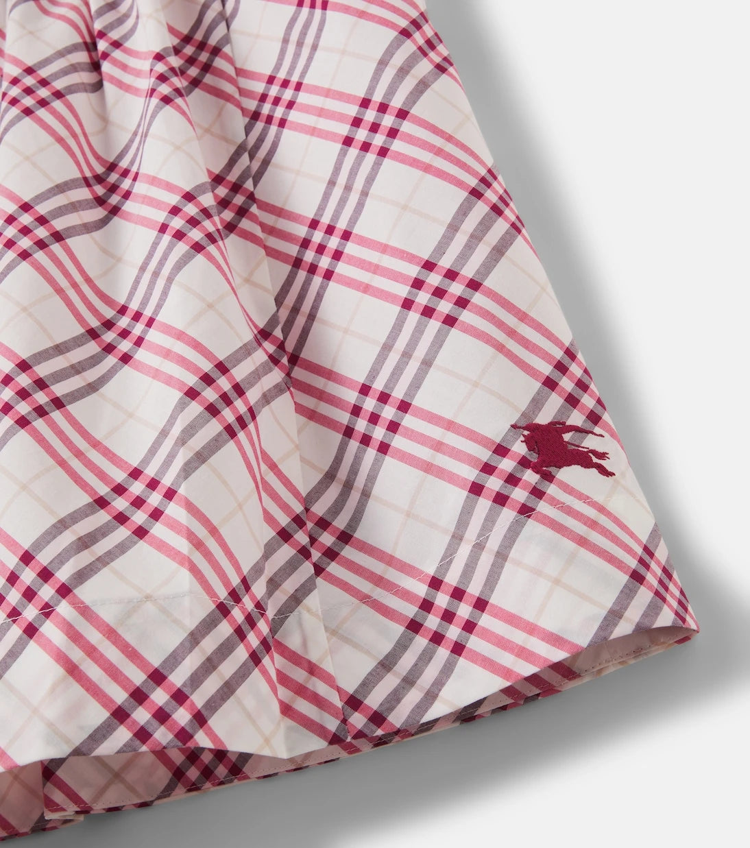 Burberry Kids - Burberry Check cotton dress