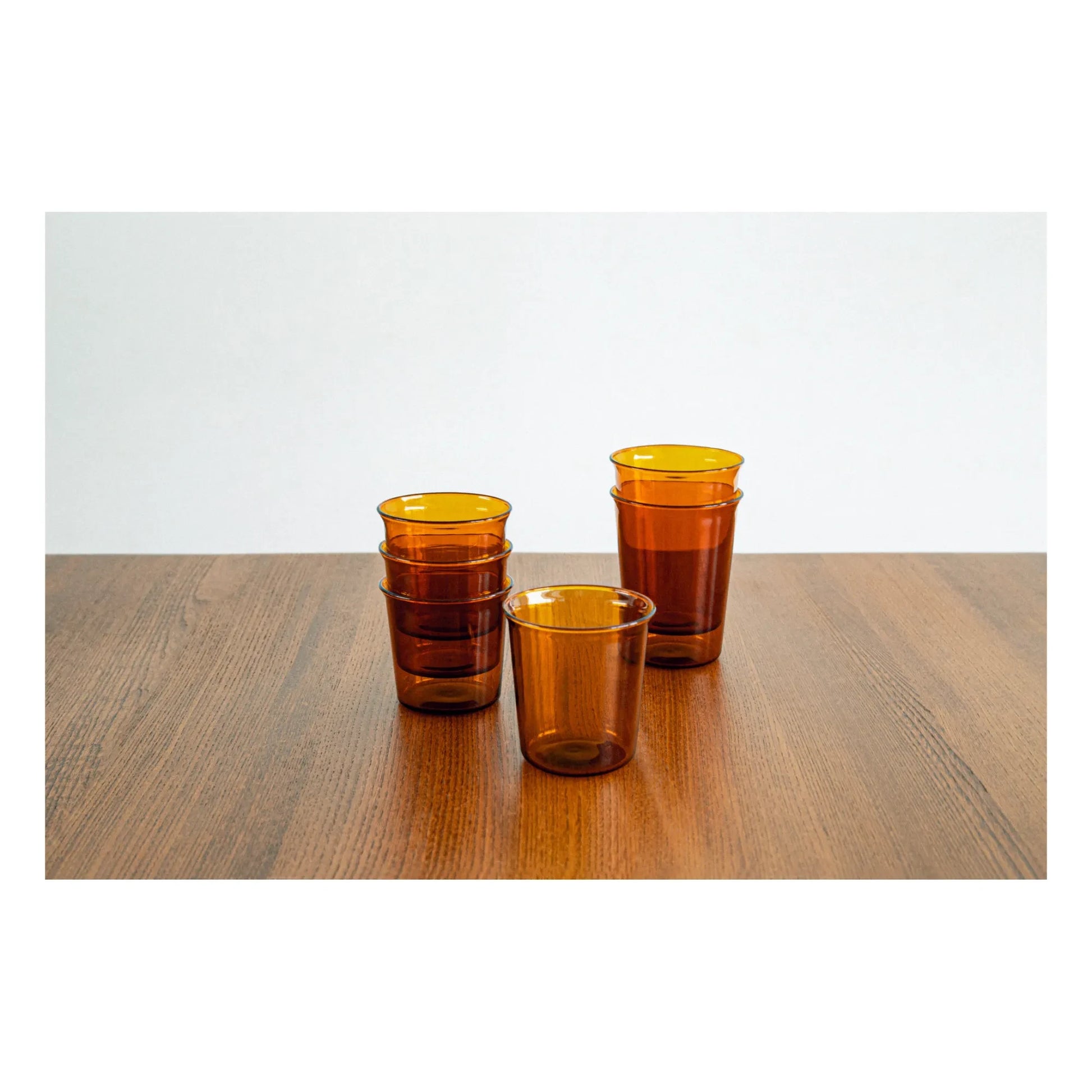 Kinto - Cast Single Wall Glass - 250 ml | Amber