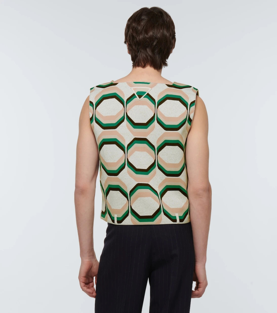 Prada - Geometric printed vest