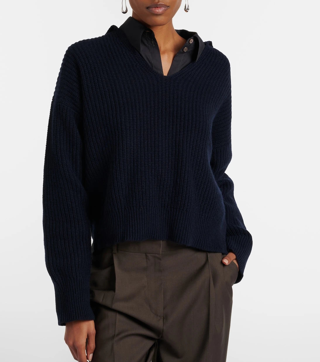 Jardin des Orangers - Cotton and cashmere sweater