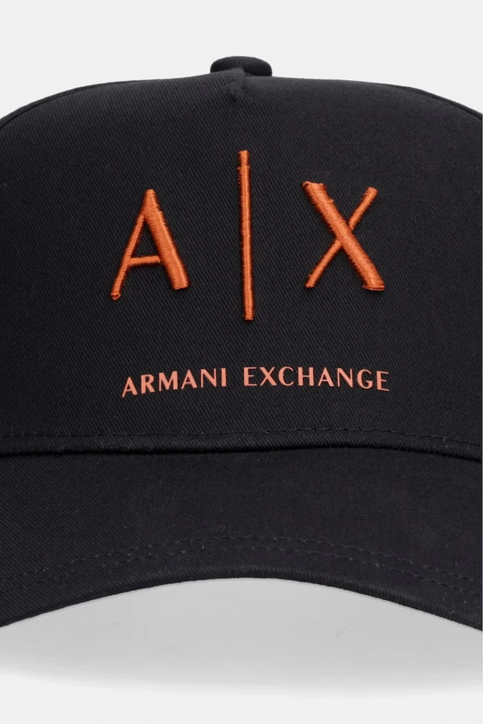 Armani Exchange pamuklu erkek бейзбол şapkası