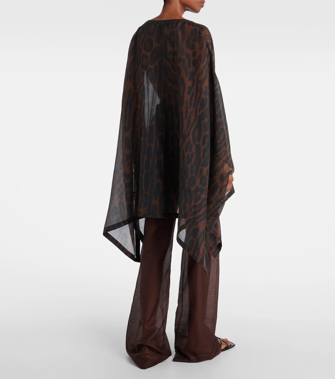 Tom Ford - Leopard-print cotton and silk kaftan