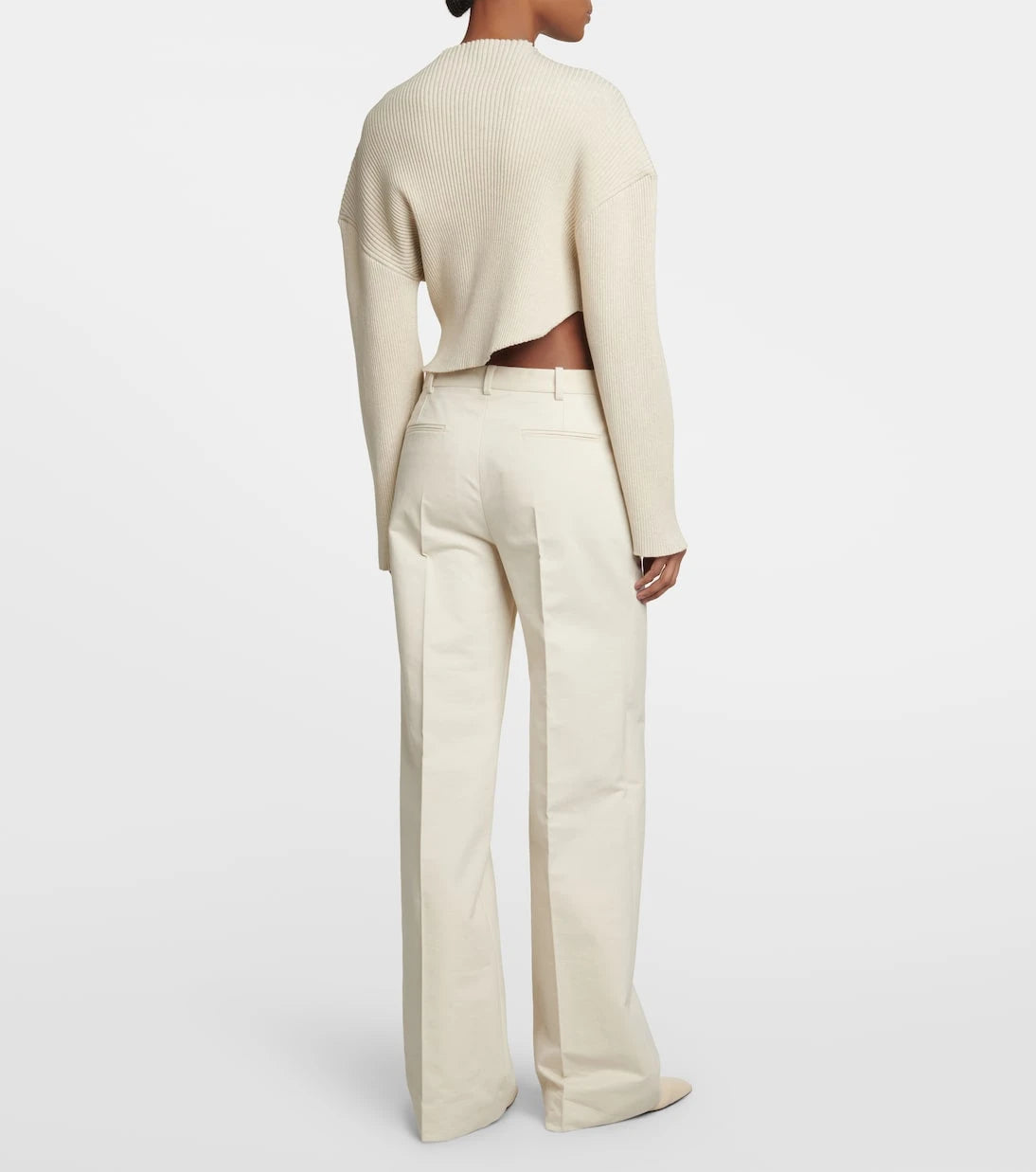 The Row - Danana ribbed-knit cotton jersey top