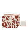 Set of 2 Cotton Nastri Placemats and Napkins