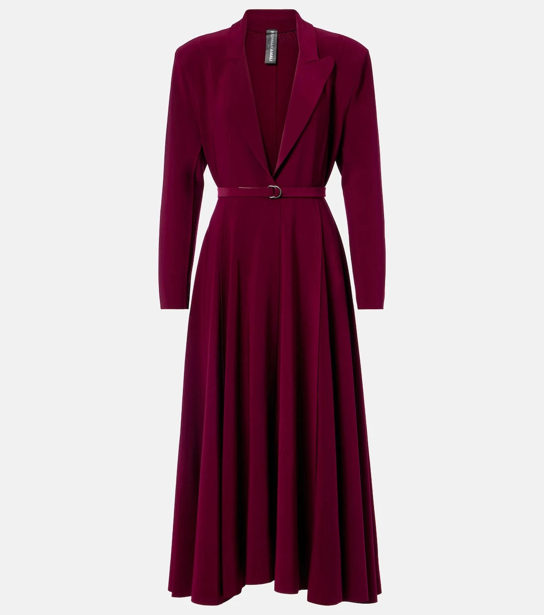 Norma Kamali - Belted midi dress