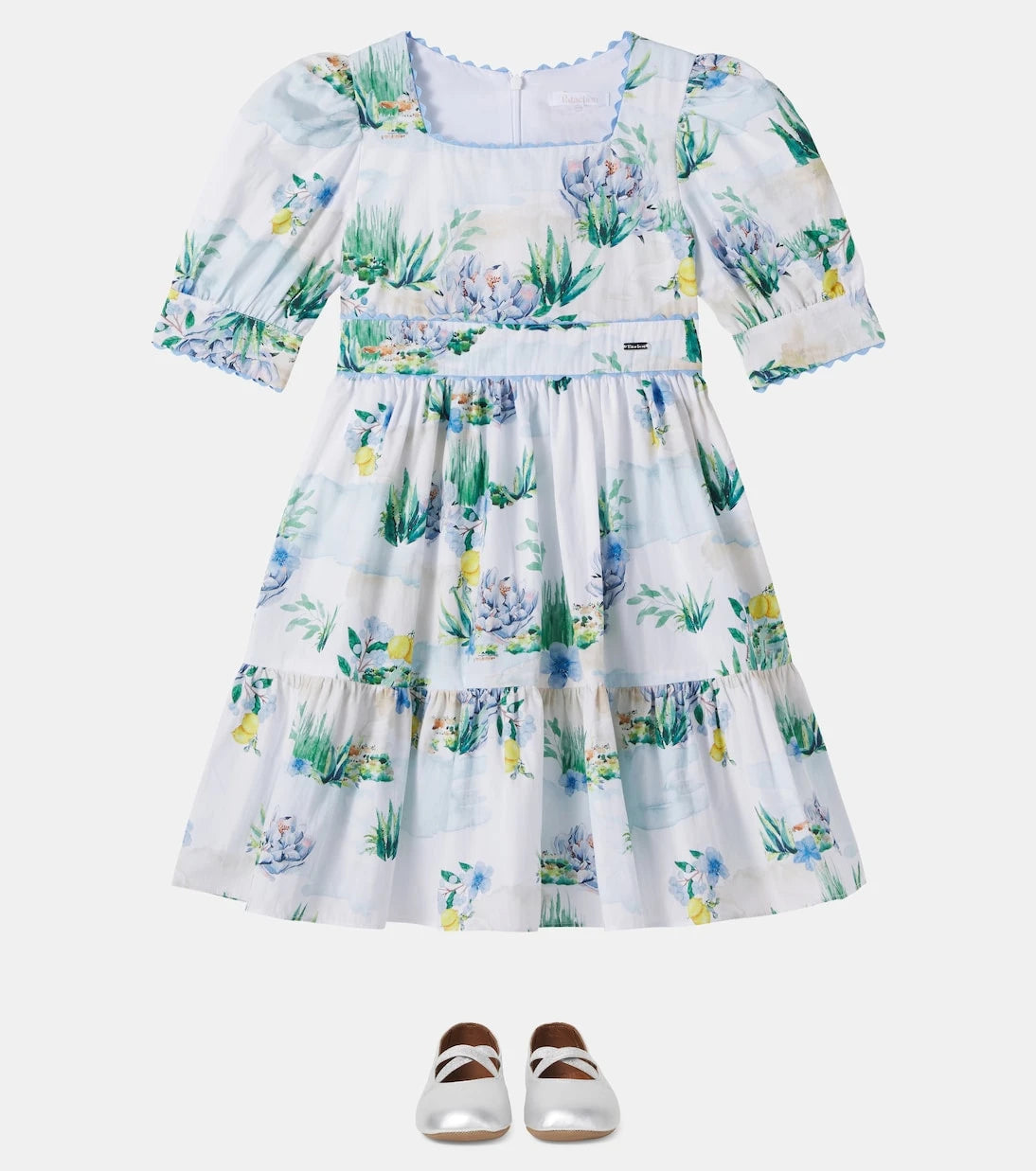 Patachou - Floral cotton dress