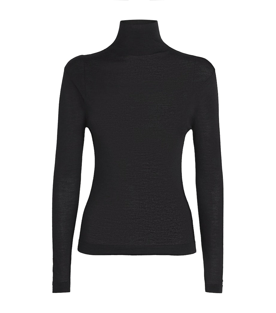 Ultra-Fine Kid Cashmere Rollneck Sweater