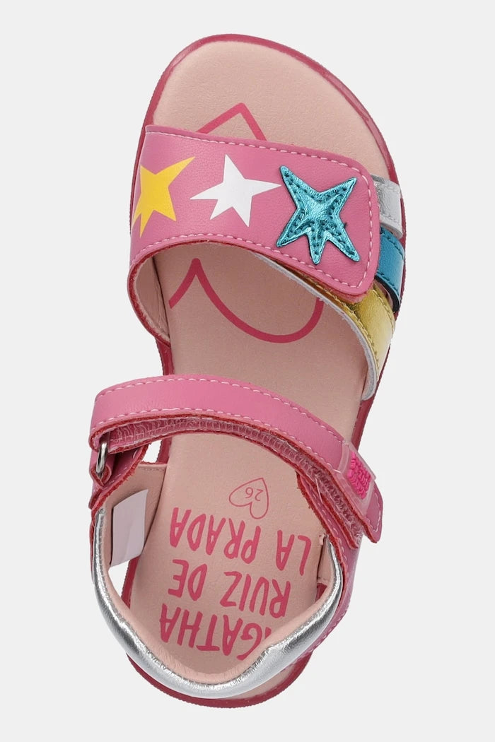 Детски сандали от кожа Agatha Ruiz de la Prada