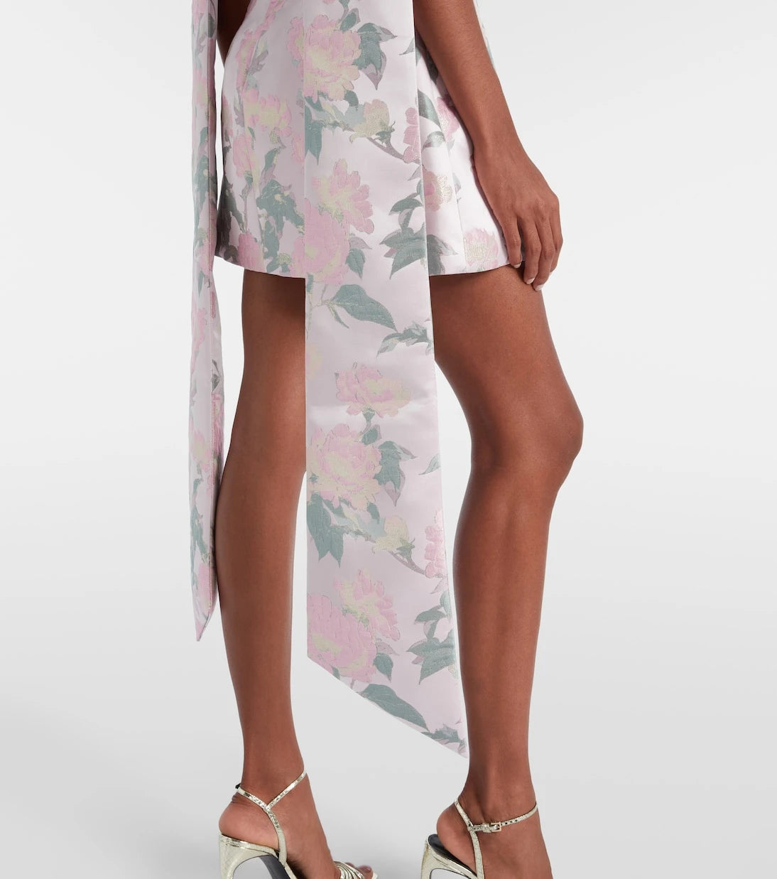 Markarian - Gita floral brocade minidress