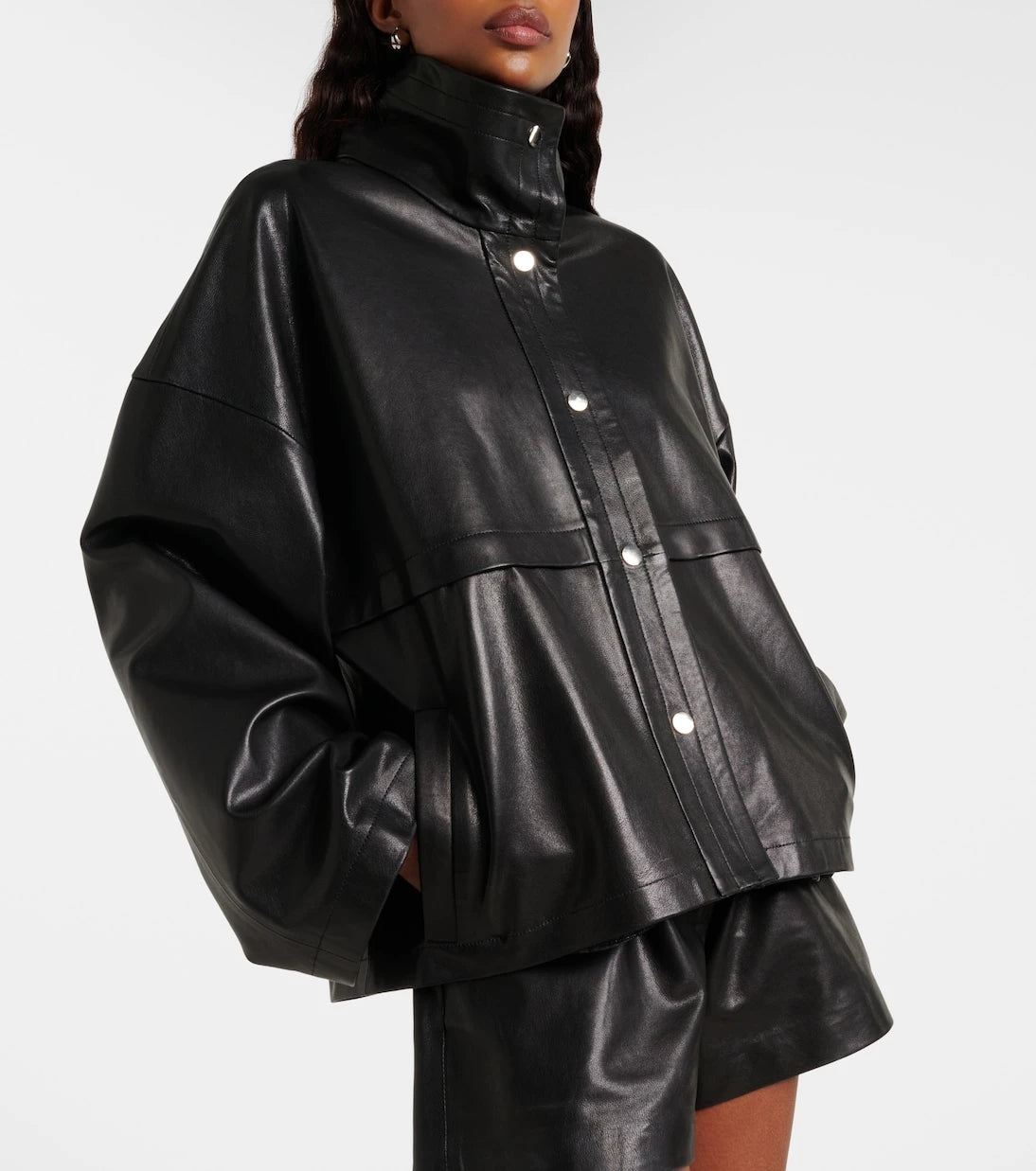 Nour Hammour - Park leather jacket