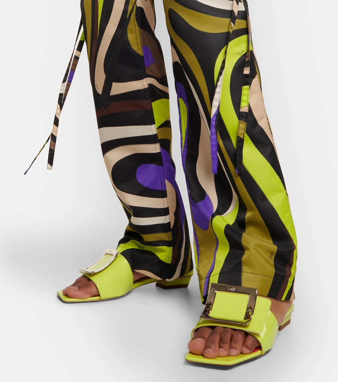 Roger Vivier - حذاء "لاف 45" mules من الجلد اللامع