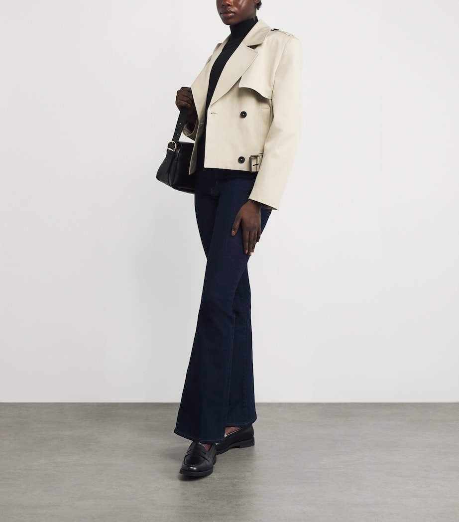 FRAME Blue The Reboot Bootcut Jeans