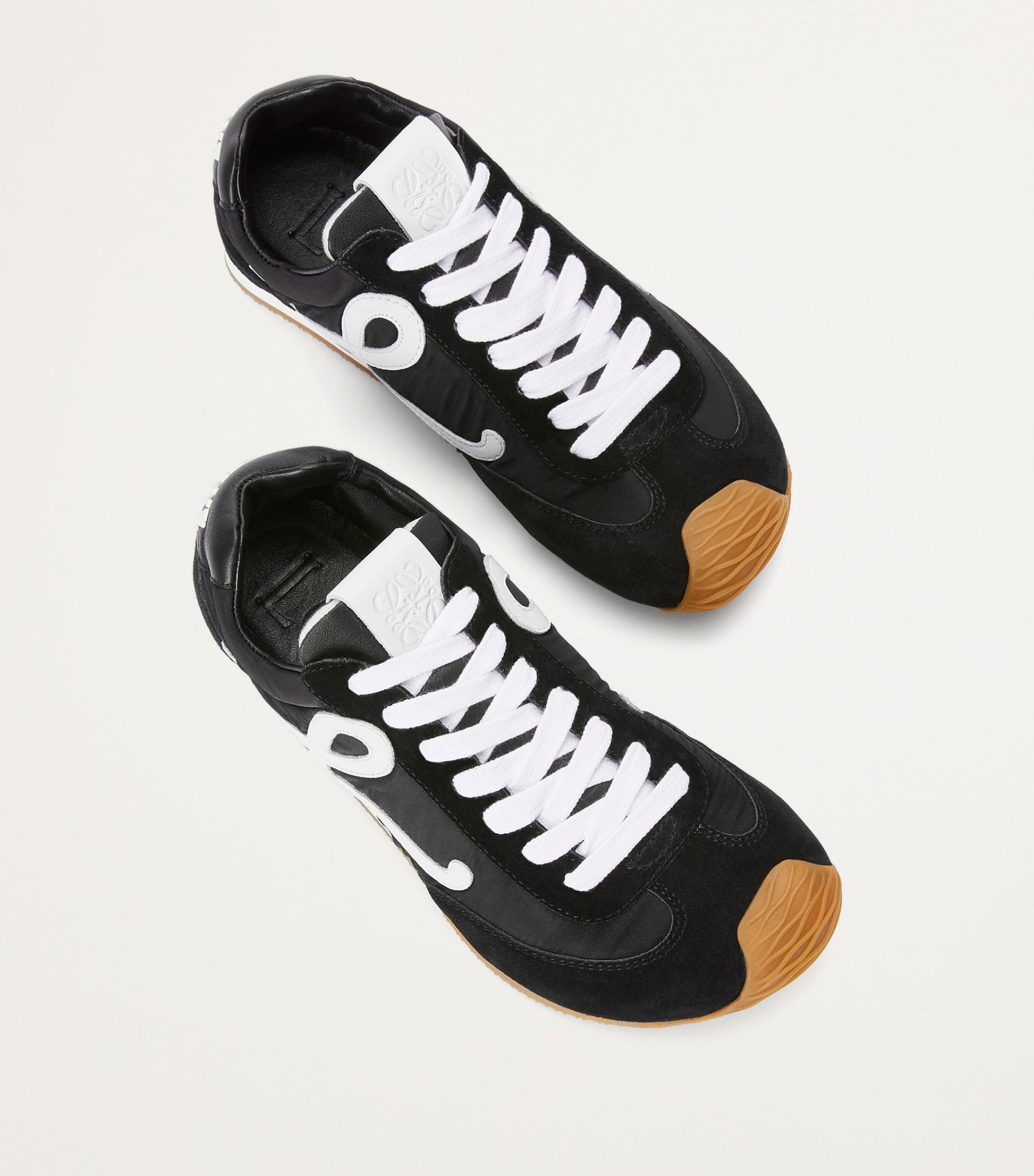 LOEWE Black Leather Ballet Runner 2.0 Sneakers