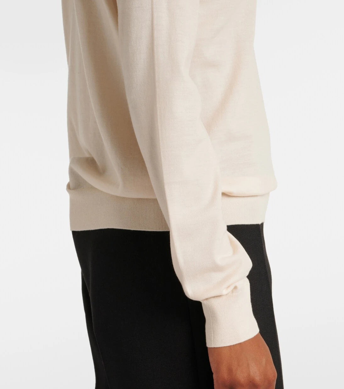 The Row - Heva wool jersey turtleneck sweater