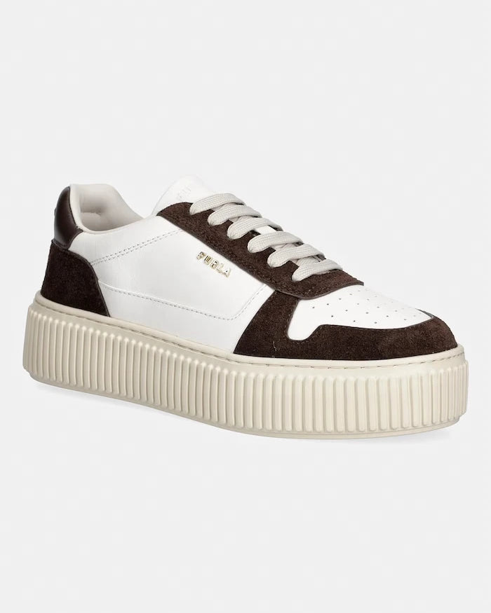 Furla Sky Lace-Up Kadın Deri Spor Ayakkabı