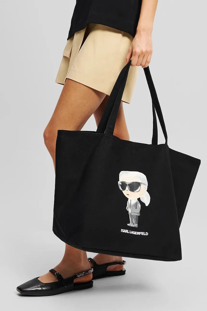 Памучна чанта Karl Lagerfeld IKON