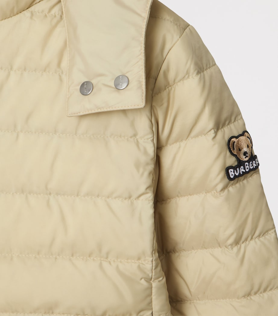 Burberry Kids Down Hooded Puffer Jacket (3-12 Years)