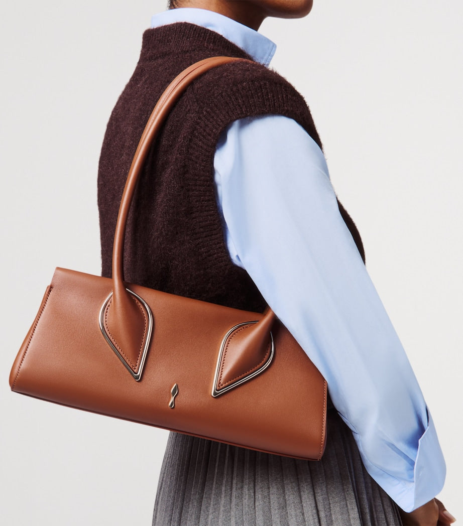 Christian Louboutin Venus Leather Baguette Shoulder Bag