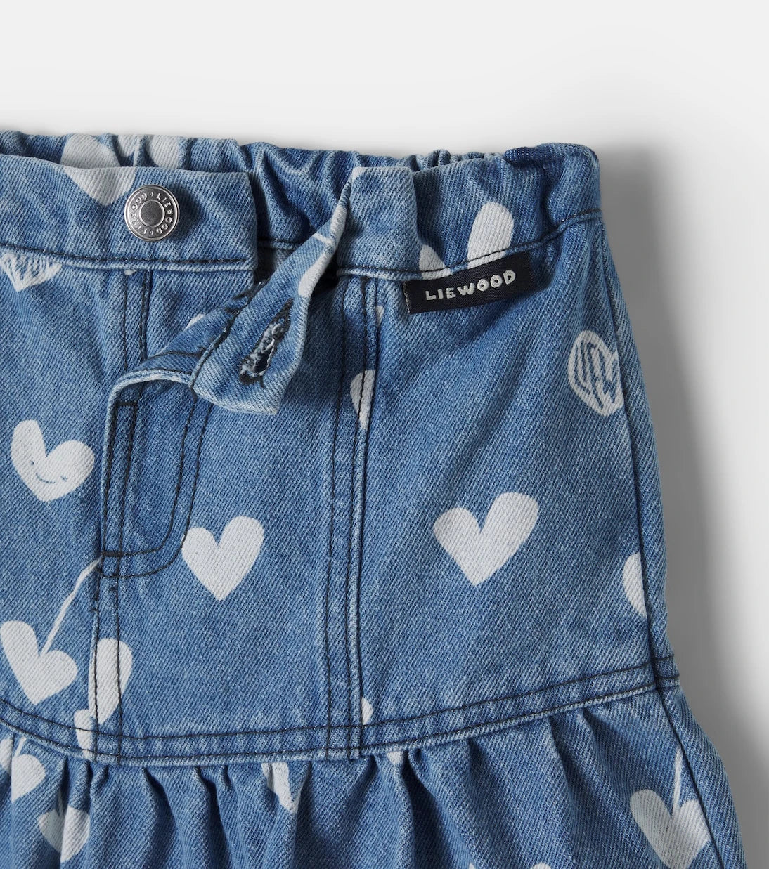 Liewood - Dayla printed denim skirt