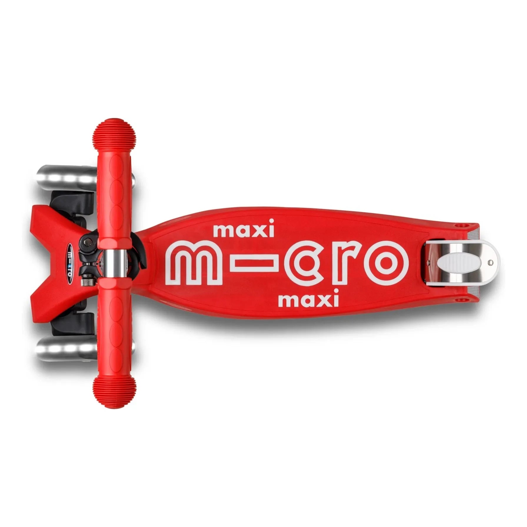 Micro - Maxi Foldable LED Scooter | Red