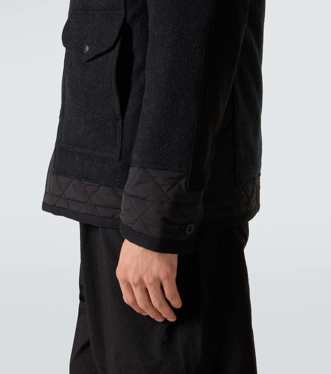 Junya Watanabe - x Filson işlemeli kapitone yün tarla ceketi