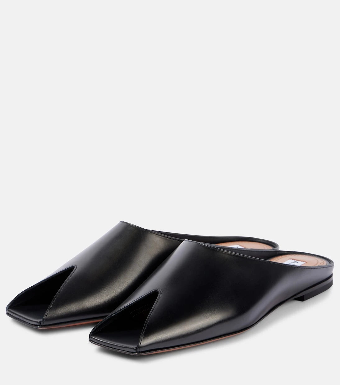 Alaïa - Spike leather mules
