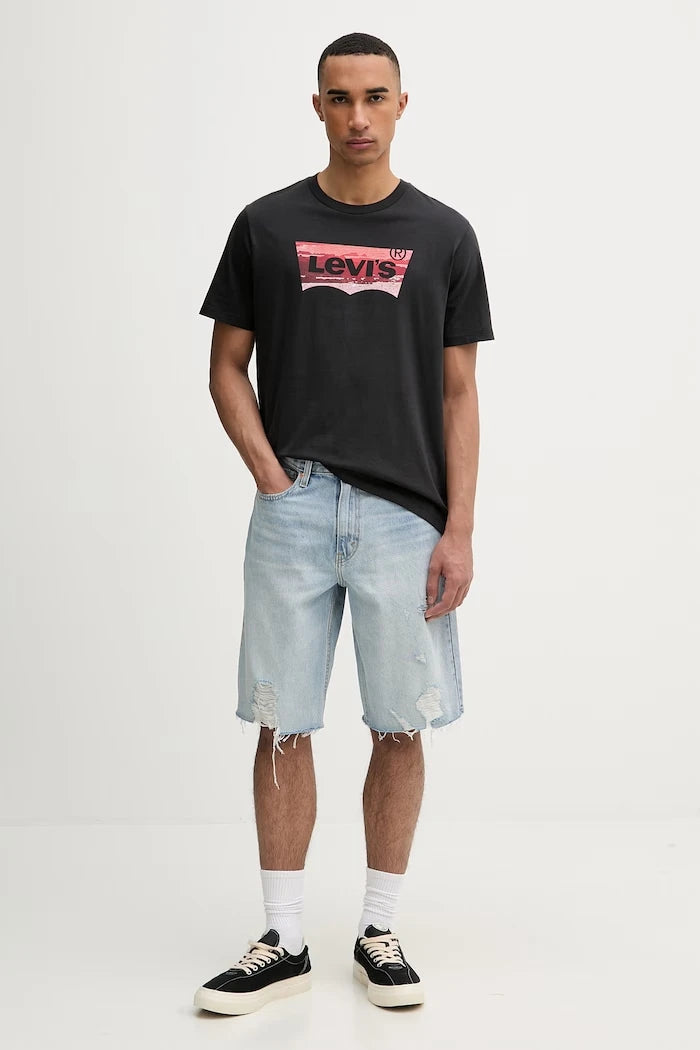 Levi's Erkek Pamuklu GRAPHIC CREWNECK Tişört