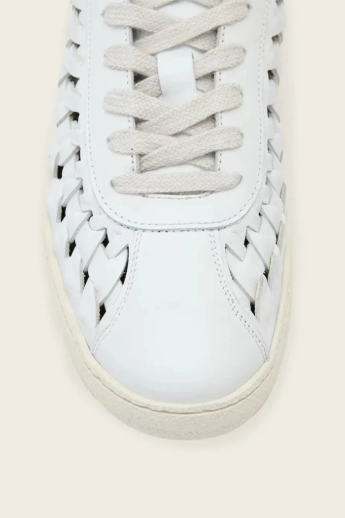 AllSaints Velma Woven Sneaker маратонки дамски от кожа