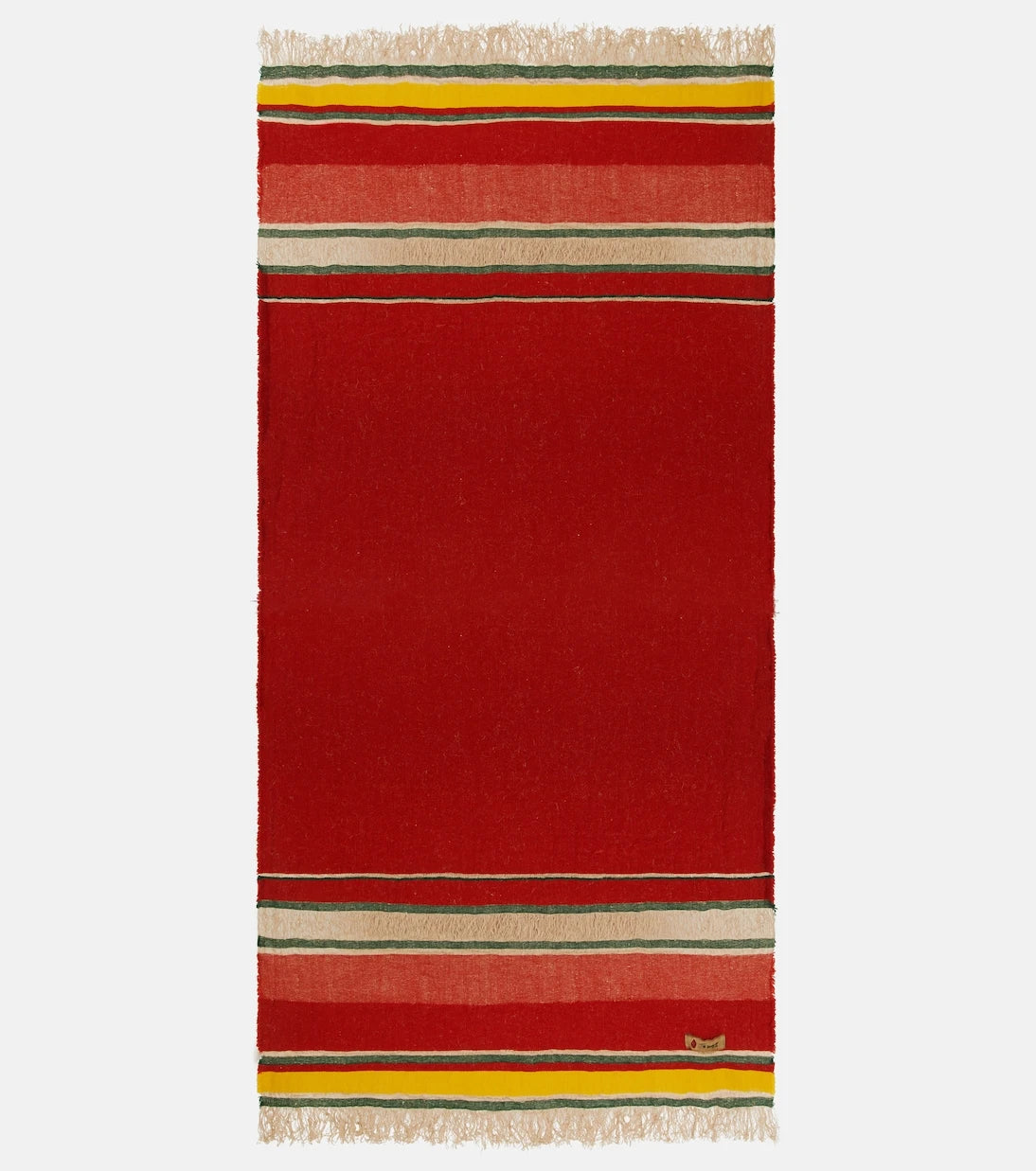 The House of Lyria - Xoroi striped wool-blend throw