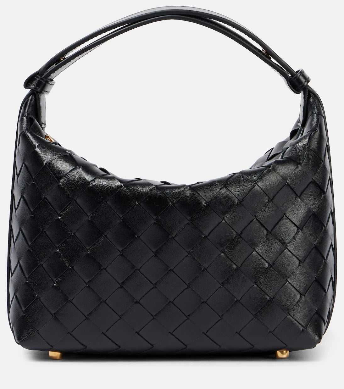 Bottega Veneta - Wallace Mini Intrecciato leather shoulder bag