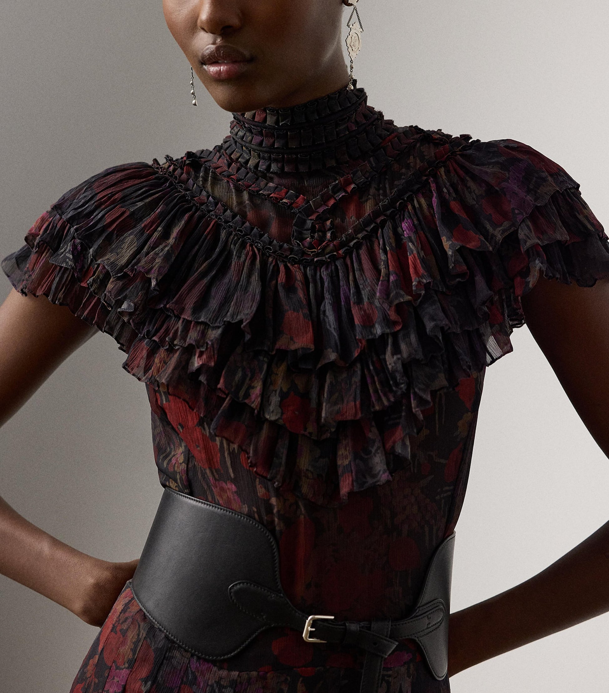 Silk Chiffon Cressida Gown