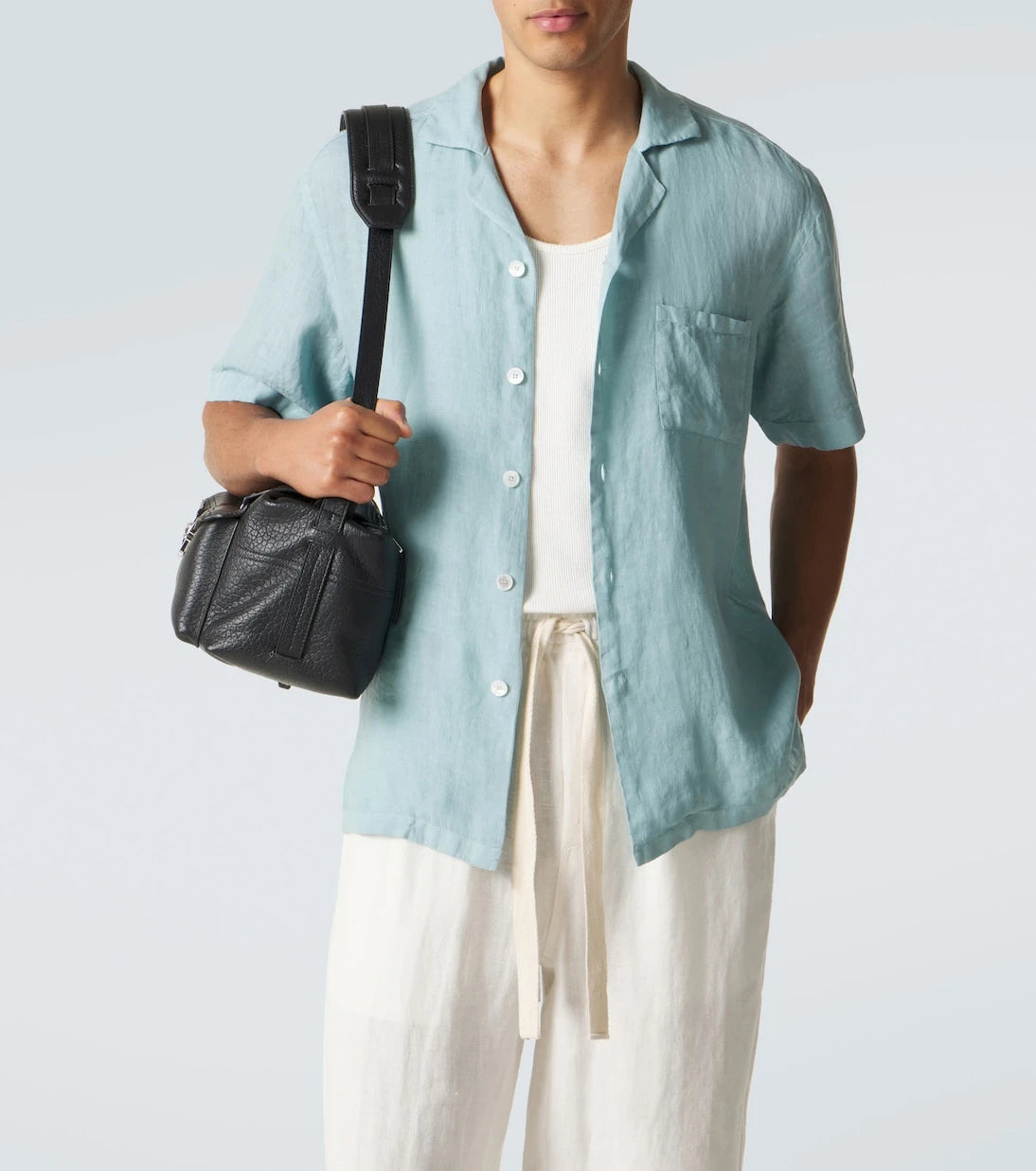 Thom Sweeney - قميص كتان
