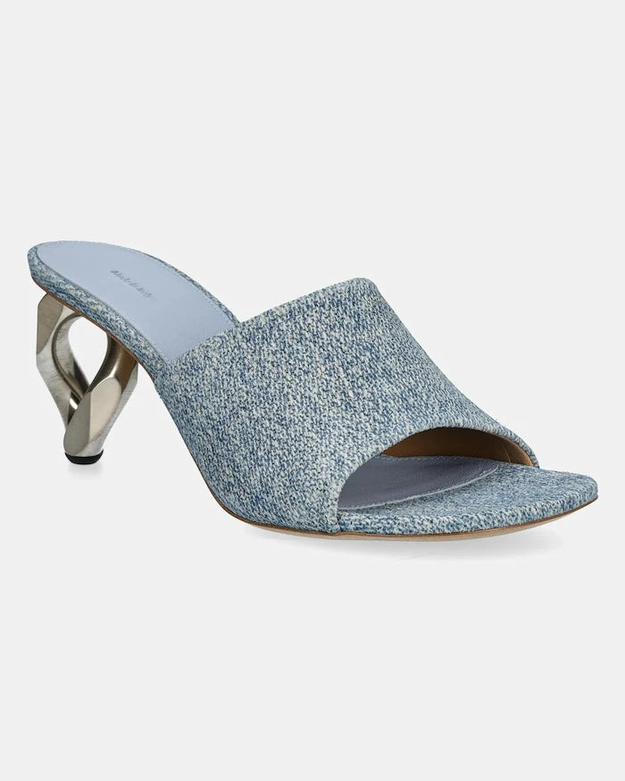 JW Anderson Chain Heel Open Mule Terlik