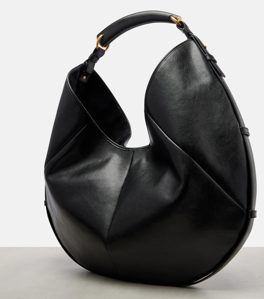 Saint Laurent - Mombasa Large leather shoulder bag
