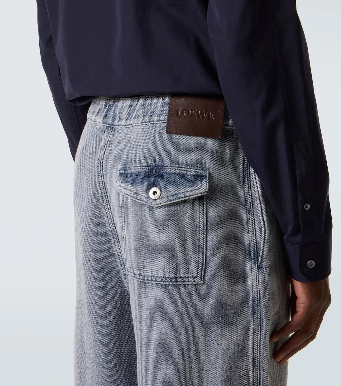 Loewe - Mid-rise wide-leg jeans