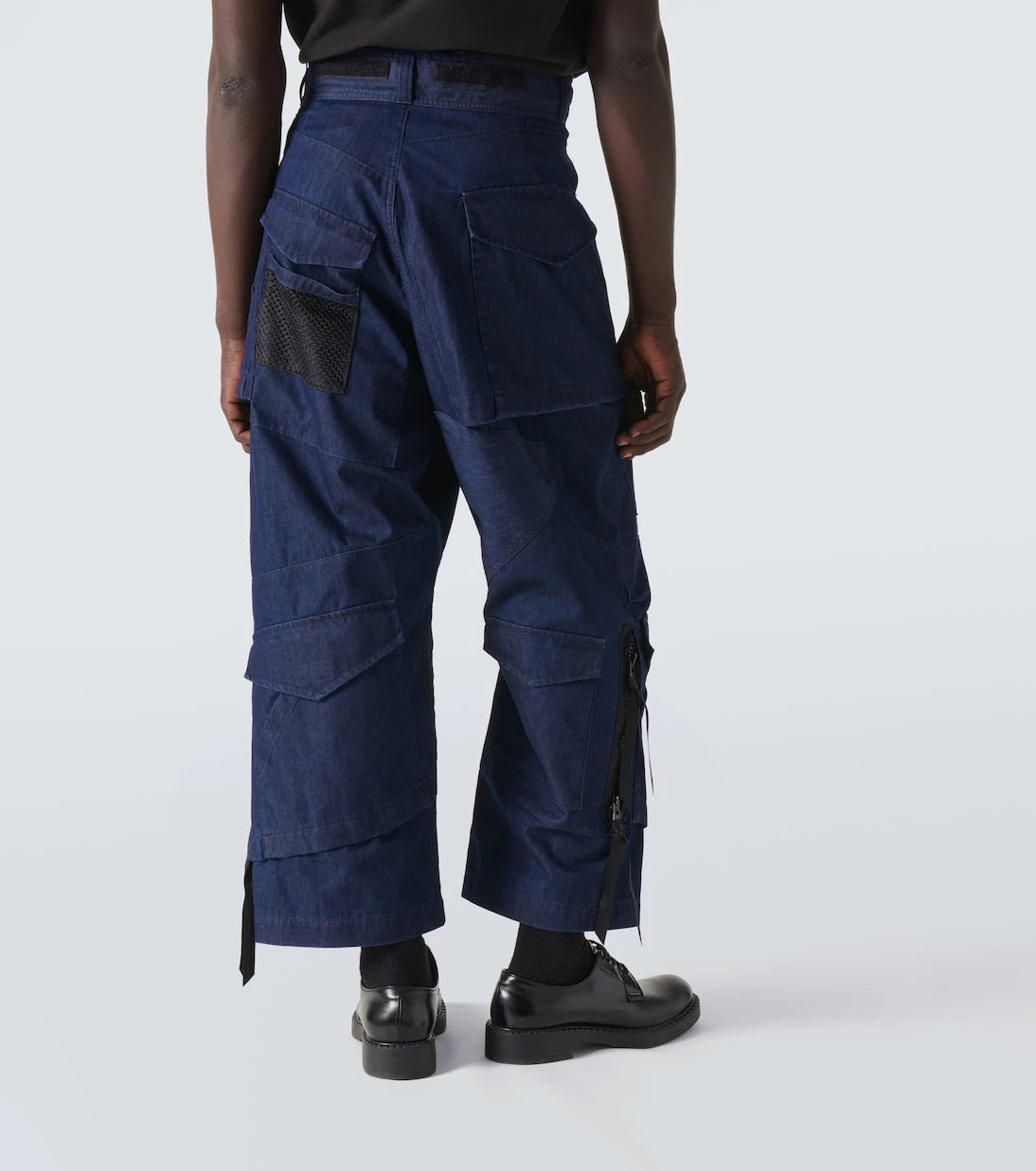 Junya Watanabe - Deconstructed denim cargo pants