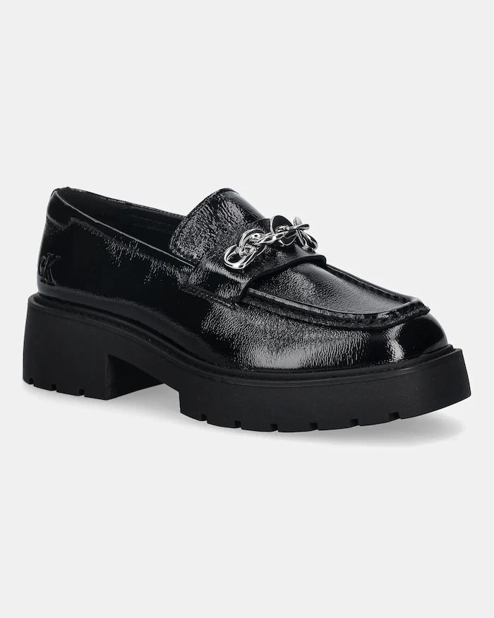 Calvin Klein CHUNKY LOAFER HDW LTH Deri Mokasen