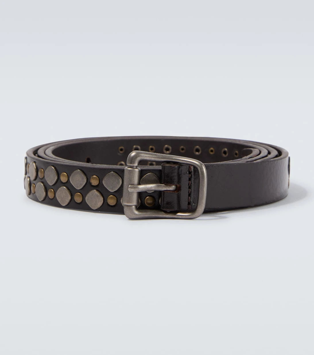 Lemaire - Studded leather belt