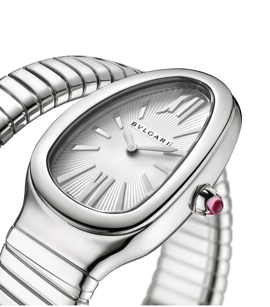 Bvlgari Stainless Steel Serpenti Tubogas Watch 35mm