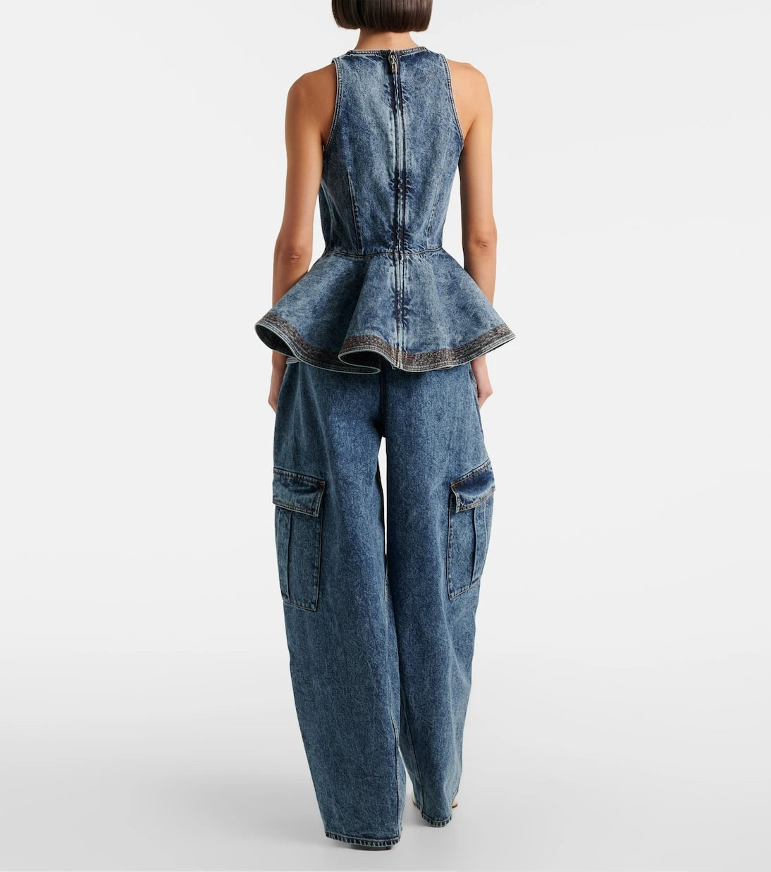 Alaïa - Barrel-leg jeans