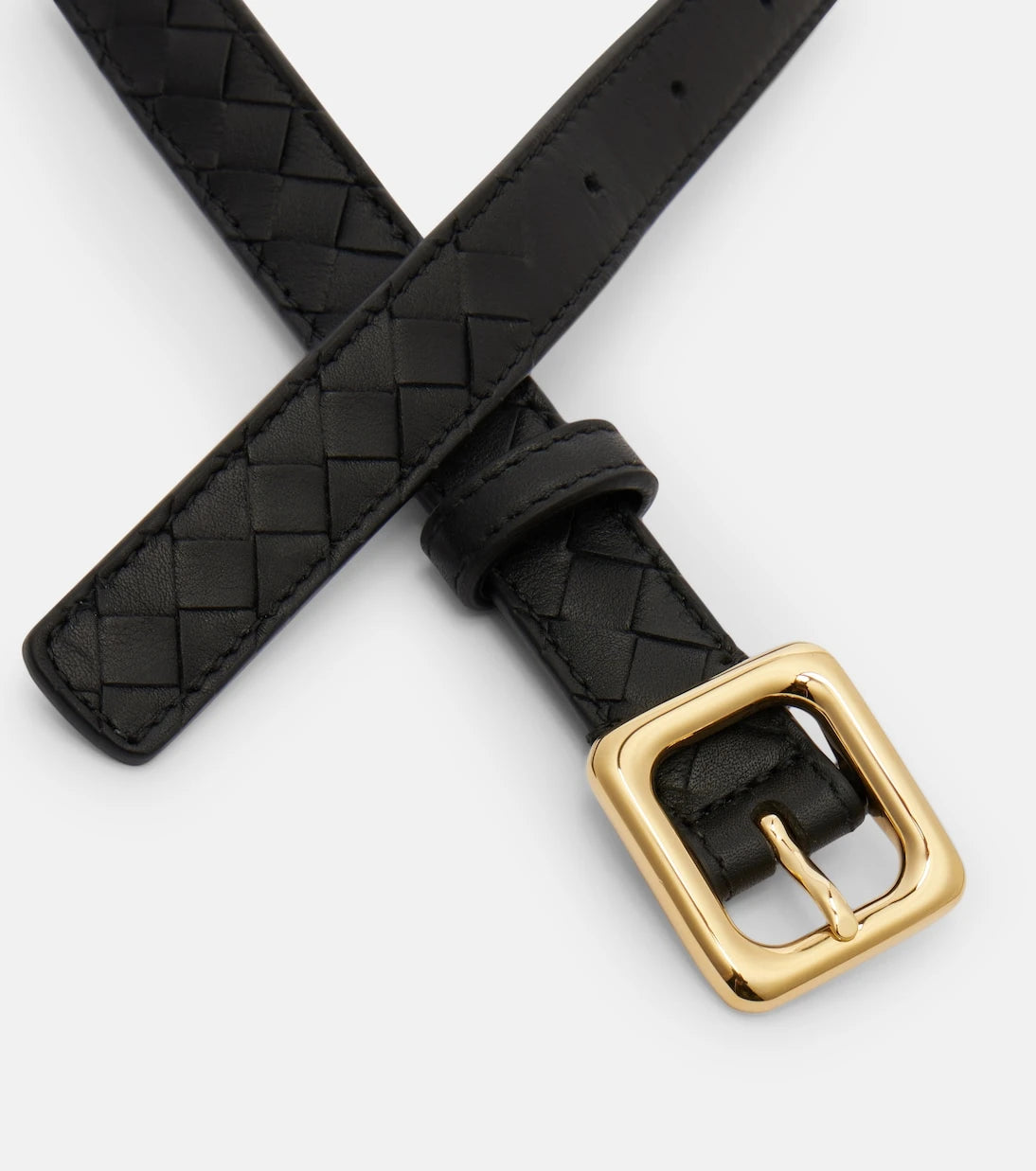 Bottega Veneta - حزام جلد انترتشياتو