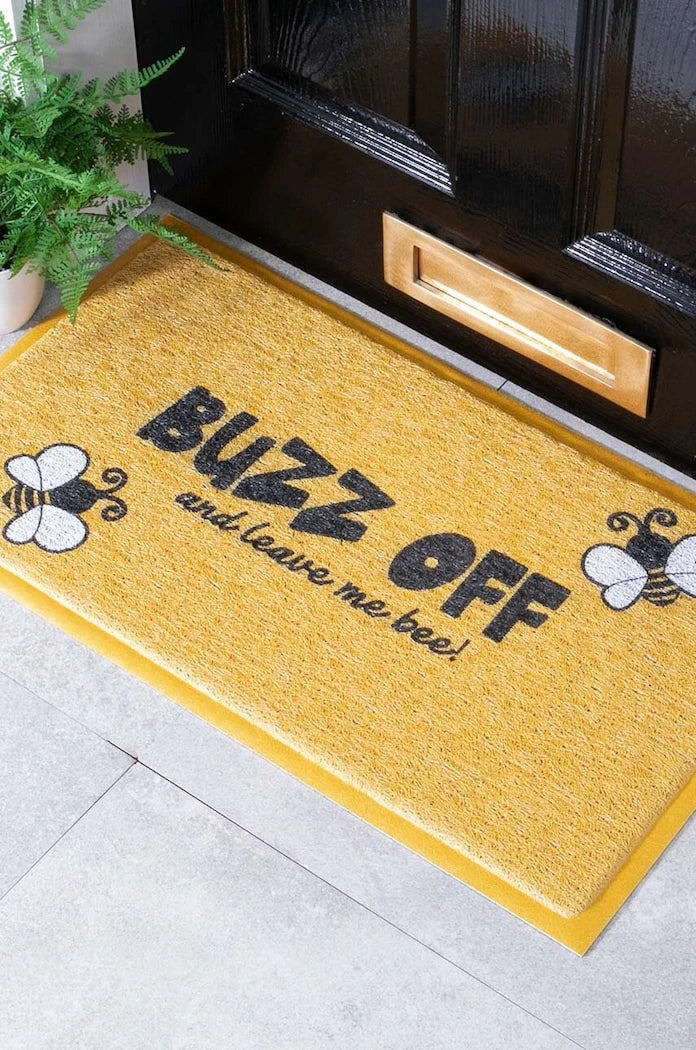 Изтривалка Artsy Doormats Bee Buzz Off