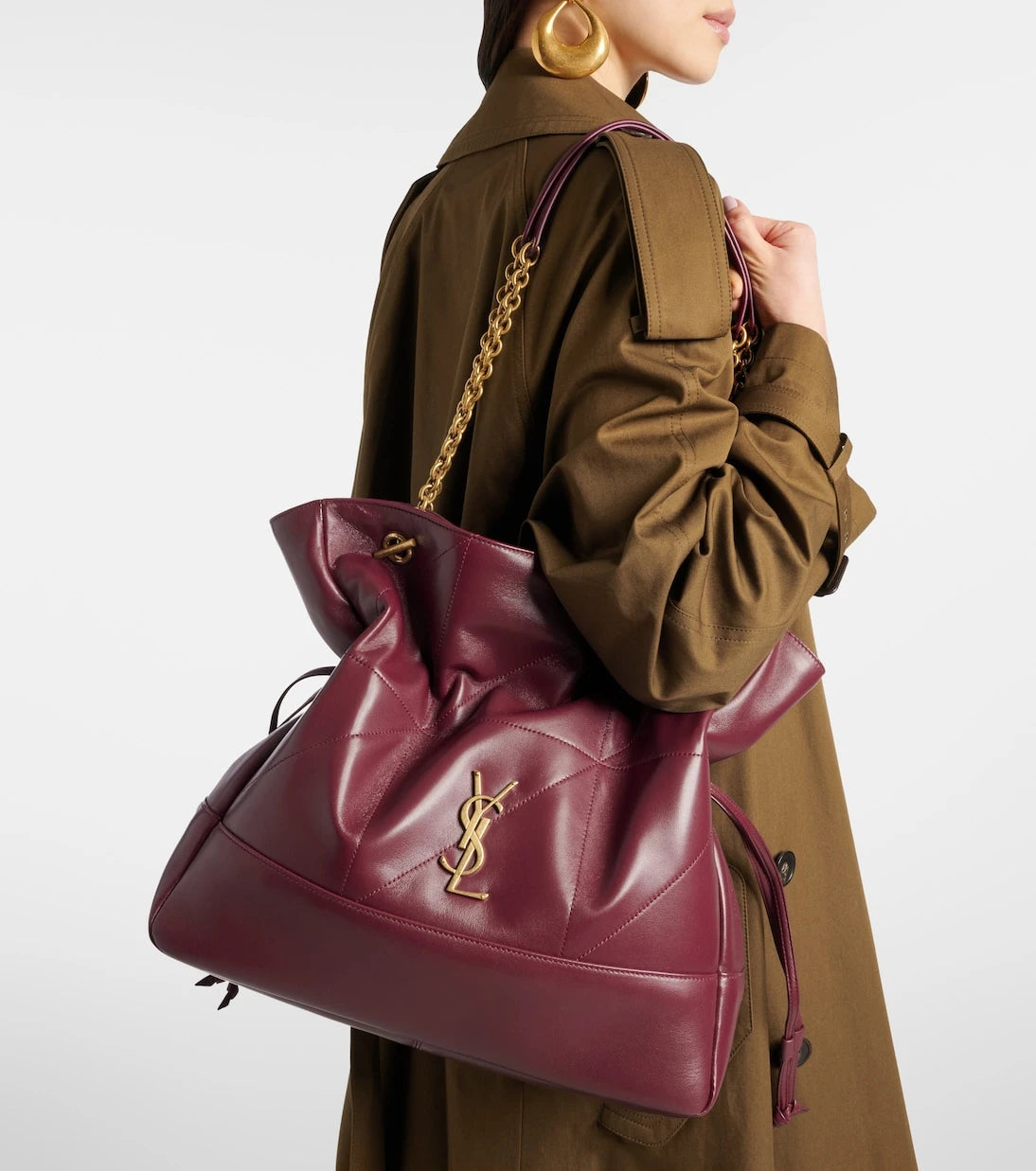 Saint Laurent - Jamie Shopping leather tote bag