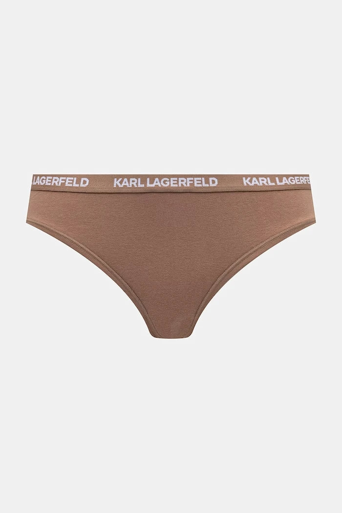 Karl Lagerfeld pamuk ve elastanlı kadın bikini külot 3’lü