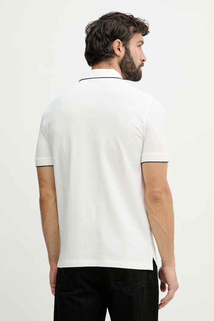 Armani Exchange тениска с яка мъжка от памук