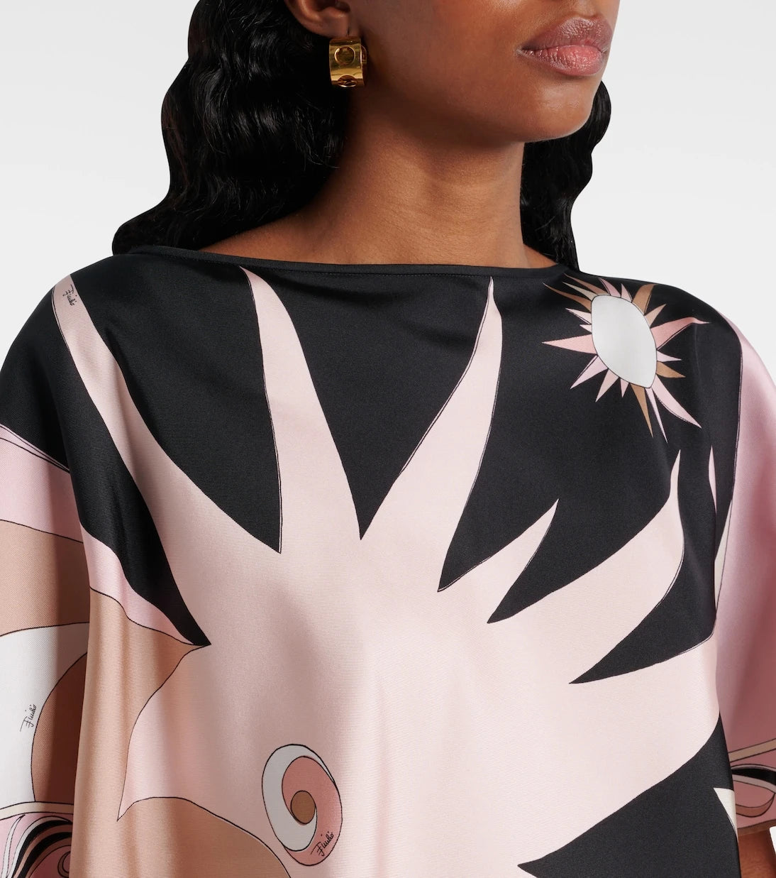 Pucci - Iride silk kaftan