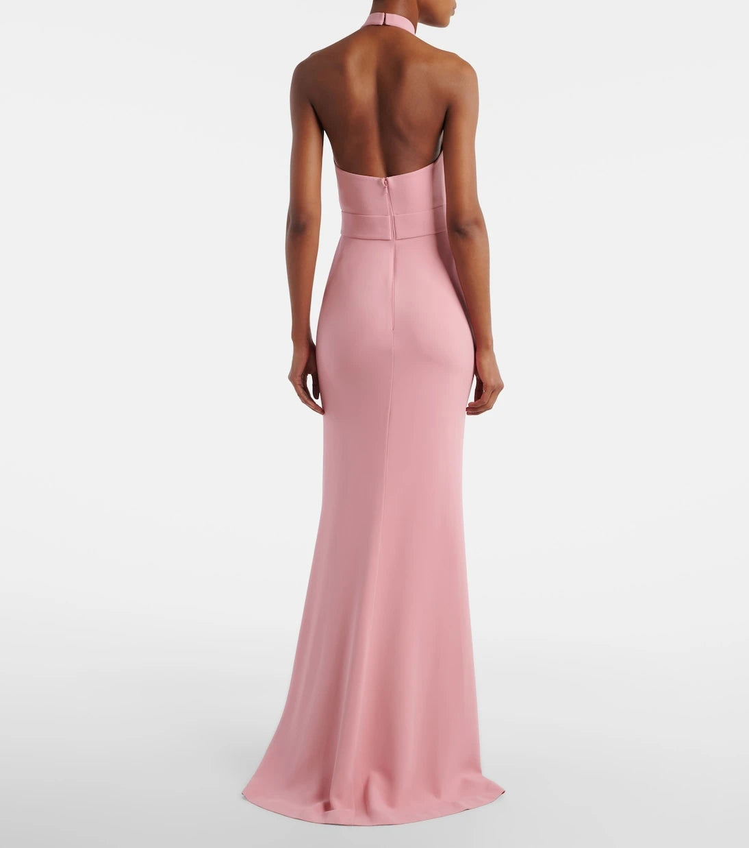 Elie Saab - Halterneck cady gown